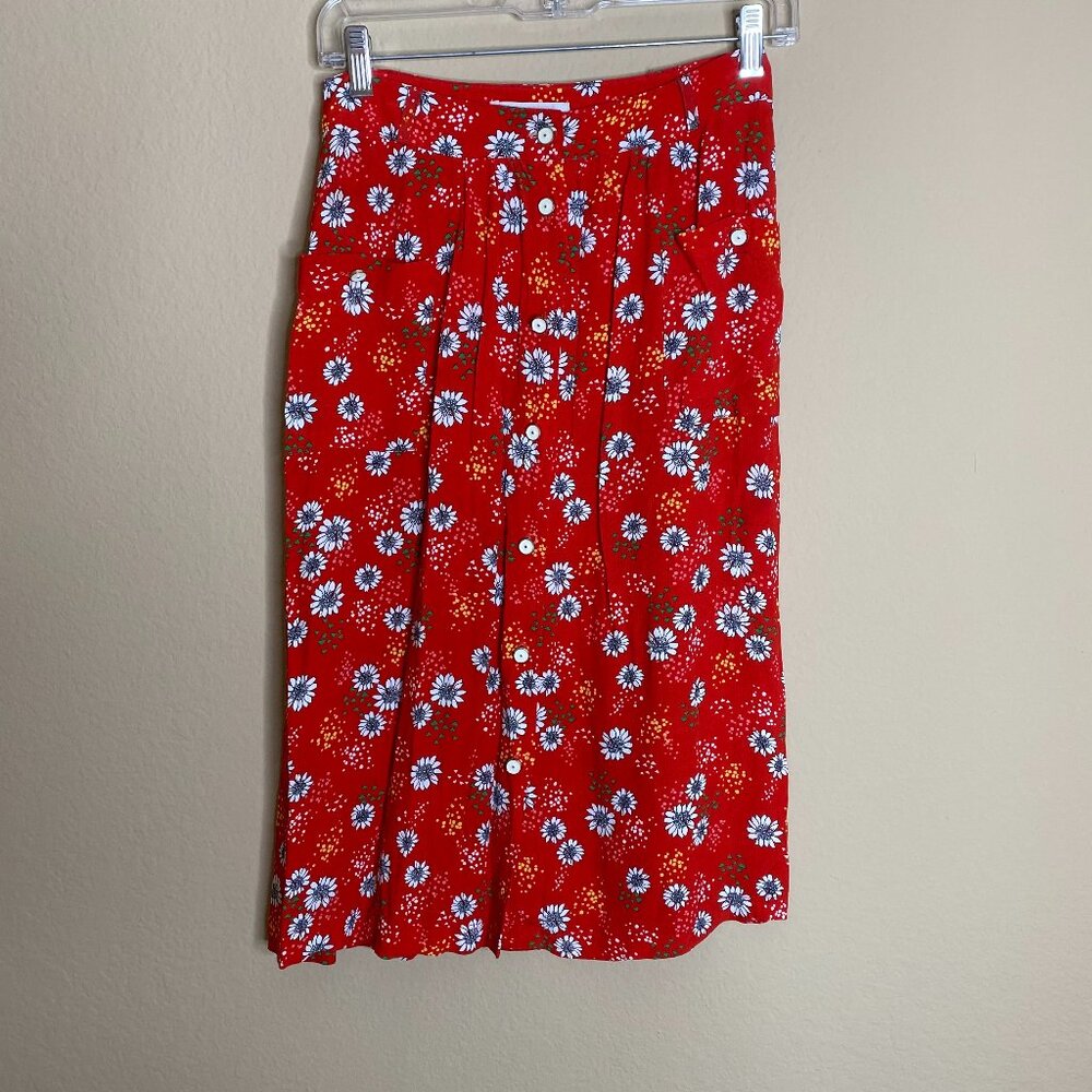 la petite francaise floral skirt